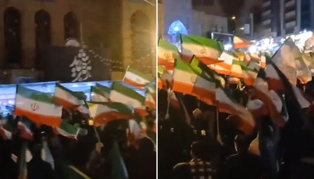 İran’da destek mitingleri sürüyor: Halk yağmura rağmen alanları terk etmedi