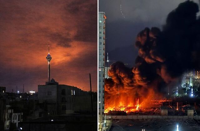 İsrail adres verdi, Tahran ve birçok kent ardı ardına vuruldu