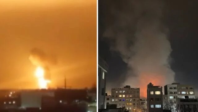 İsrail’den İran’a büyük hava saldırısı! 4 şehir aynı anda vuruluyor