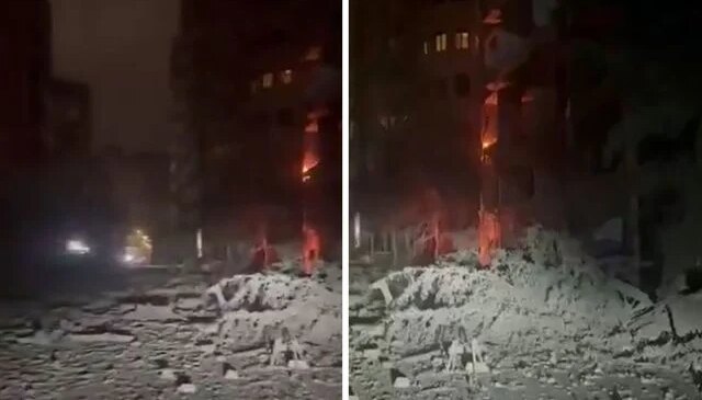 İsrail, Lübnan’da Başbakanlık binasının hemen yanını vurdu