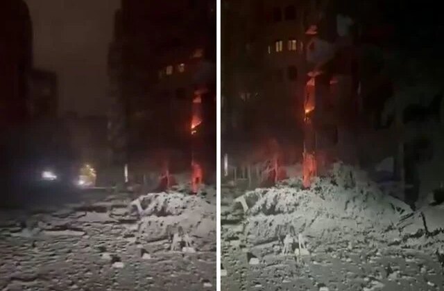 İsrail, Lübnan’da Başbakanlık binasının hemen yanını vurdu