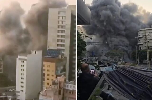 İsrail’den Lübnan’da yeni katliam! Sivillerin yaşadığı binalar vuruldu