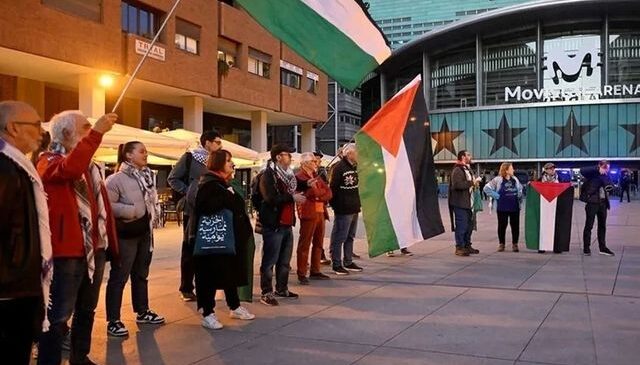 İsrail’e İspanya’da Real Madrid maçı öncesi şok protesto