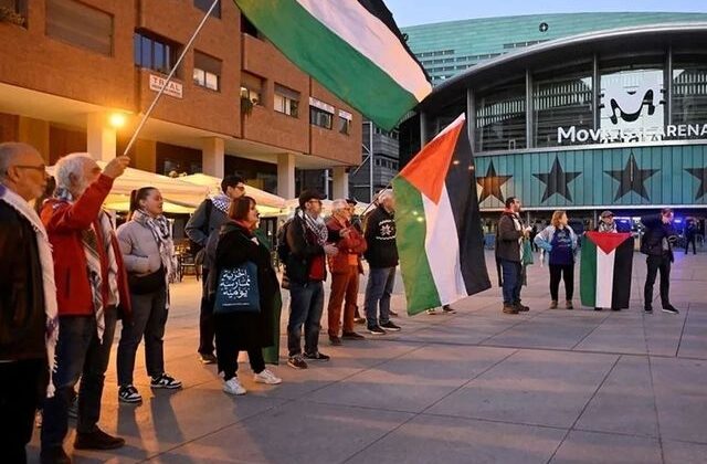 İsrail’e İspanya’da Real Madrid maçı öncesi şok protesto