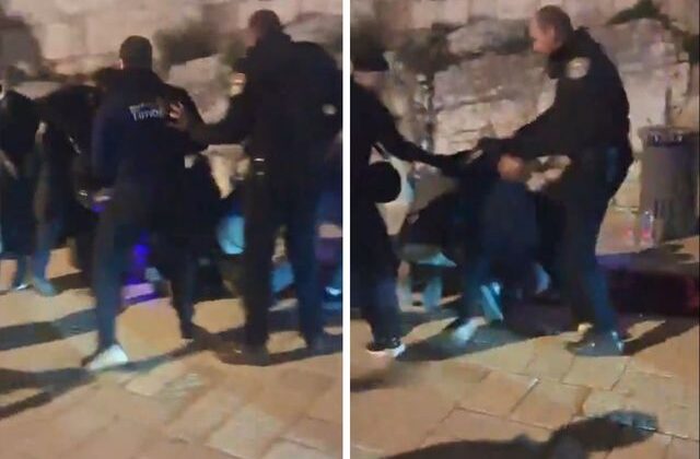 İsrail güçleri, Kudüs’te ibadet edenlere saldırdı