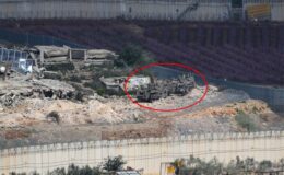 İsrail’in Lübnan’a düzenlediği kara harekatından ilk görüntü