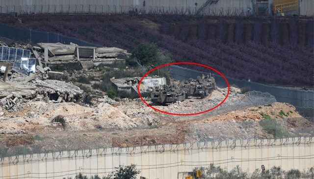 İsrail’in Lübnan’a düzenlediği kara harekatından ilk görüntü