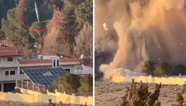 İsrail Lübnan’daki binayı havaya uçurdu! İşte o anlar