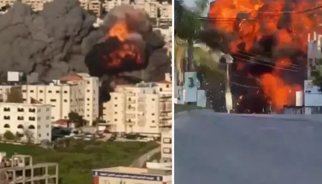 İsrail, Lübnan’ın başkenti Beyrut’a şiddetli hava saldırıları düzenledi