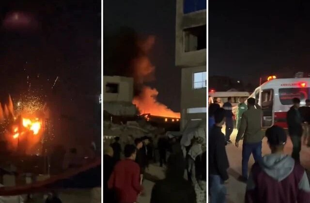 İsrail ordusu ateşkesi bir kez daha bozdu, savaş uçakları Gazze’yi vurdu