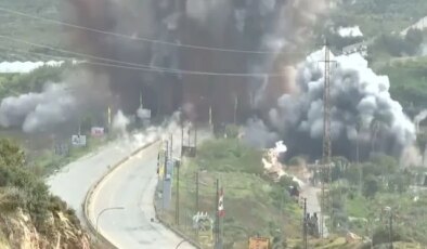 İsrail, Lübnan’ın güneyini kuzeyine bağlayan Kasımiye Köprüsü’nü bombaladı