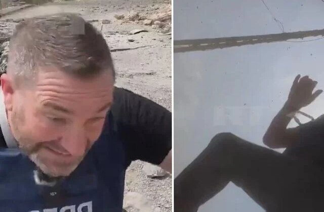 İsrail ordusu Rus gazetecilerin üzerine füze gönderdi: RT ekibi ölümden döndü