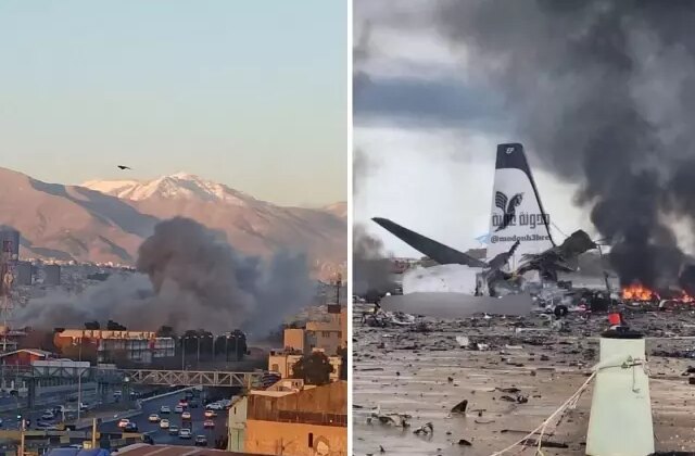 İsrail uçakları Mehrabad Havalimanı’nı harabeye çevirdi