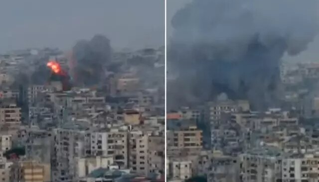 İsrail ülkenin başkentini vurdu! Art arda patlamalar yaşanıyor