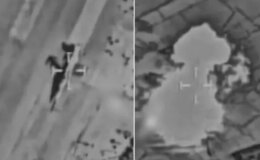 İsrail, yeni görüntüleri paylaştı: İşte İran uçaklarını vurdukları anlar