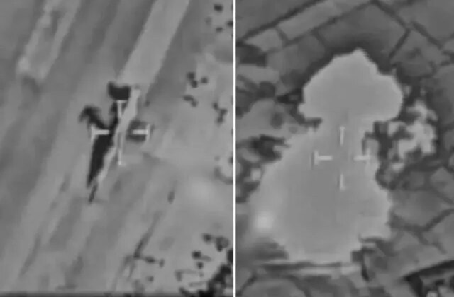 İsrail, yeni görüntüleri paylaştı: İşte İran uçaklarını vurdukları anlar