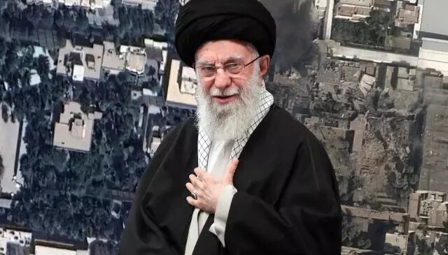 İsrail’in 30 bombayla vurduğu Hamaney’in konutunun önceki ve sonraki hali görüntülendi