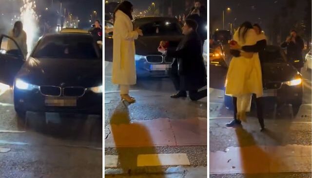 İstanbul’da trafiği alt üst eden evlilik teklifi tepki çekti