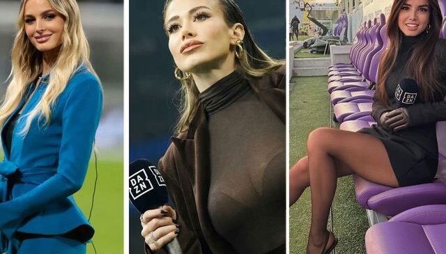 İtalyan kadın futbol muhabirleri güzellikleriyle gündem oldu