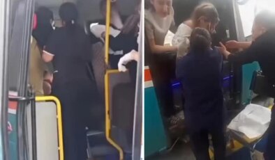 İzmir’de bir kadın dolmuşta doğum yaptı