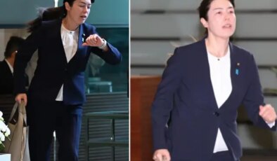 Japonya’da 5 dakikalık gecikme krizi: Bakan koridorlarda depar attı