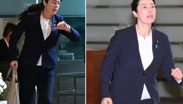 Japonya’da 5 dakikalık gecikme krizi: Bakan koridorlarda depar attı