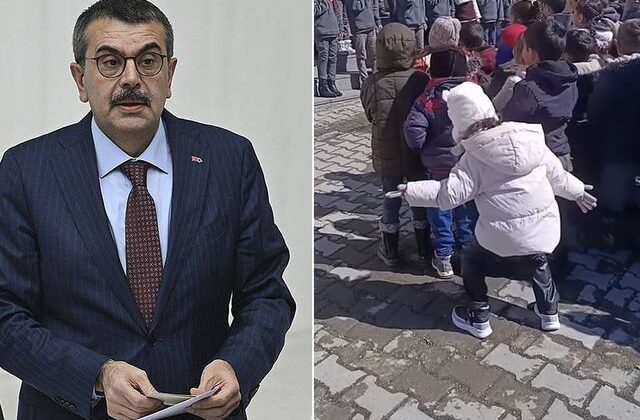 “Kabe’de hacılar” ilahisi ile dans eden öğrenci Bakan Tekin’e soruldu