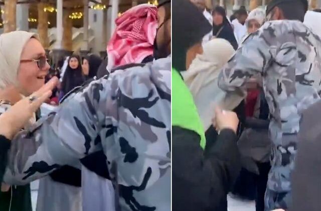 Kabe’de skandal! Türk hacı, başörtüsünden tutulup götürüldü