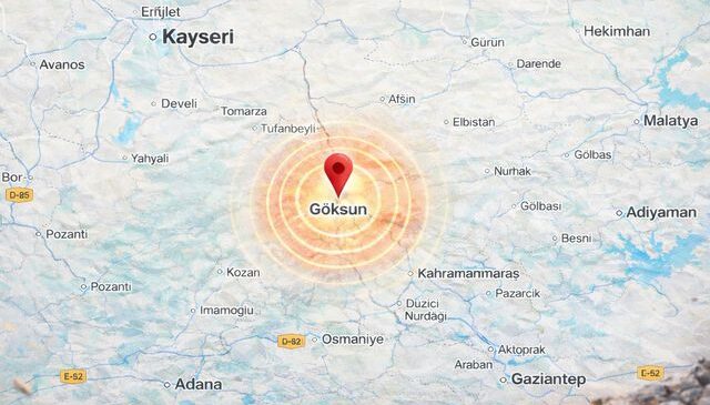 Kahramanmaraş’ta korkutan deprem