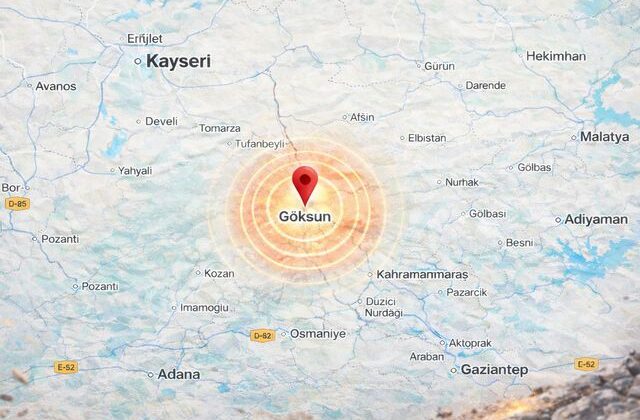Kahramanmaraş’ta korkutan deprem
