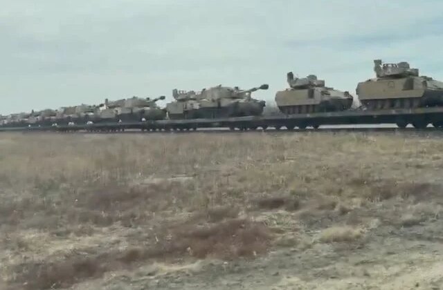 Kara harekatı hazırlığı mı? İnternete düşen görüntü dünyayı tedirgin etti