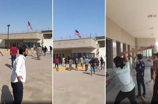 Pakistan da karıştı! ABD Başkonsolosluğu’na saldırdılar, ölü ve yaralılar var