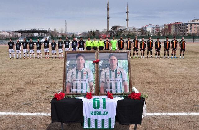 Kars 36 Spor, silahlı saldırıda hayatını kaybeden Kubilay Kaan Kundakçı’yı andı