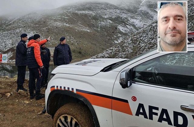 Kaybolan amatör dağcı, kazdığı çukurda hayatta kaldı