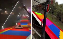 Kaydıraktan düşen genç anne feci şekilde can verdi