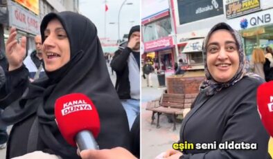 “Kocan seni aldatsa affeder misin?” sorusuna verdikleri cevap olay oldu