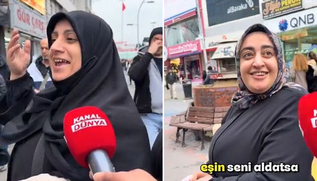 “Kocan seni aldatsa affeder misin?” sorusuna verdikleri cevap olay oldu