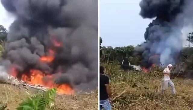 Kolombiya’da askeri uçak düştü: 90 kişi hayatını kaybetti