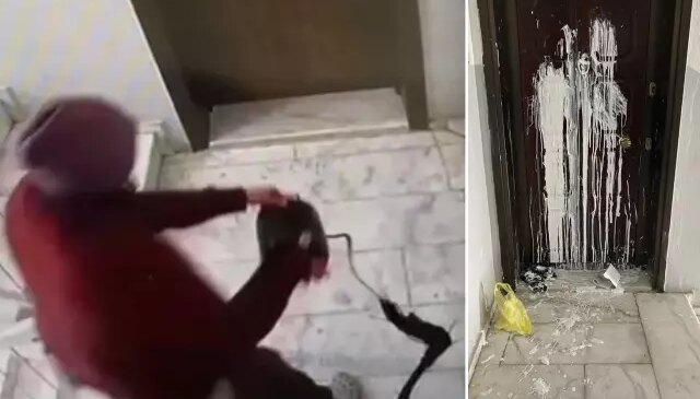 Komşu terörünün böylesi! Dışkı, çöp, boya ile herkesi canından bezdirdi