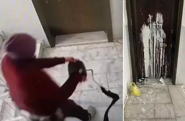 Komşu terörünün böylesi! Dışkı, çöp, boya ile herkesi canından bezdirdi