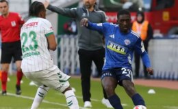 Konya’da bol aksiyonlu maçta kazanan yok