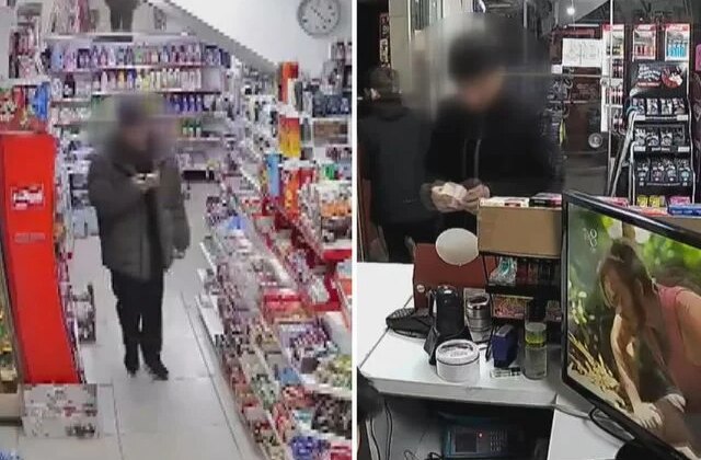 Küçük çocuk, marketten aldığı koli bandıyla işkence yaptı