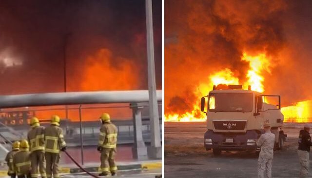 Kuveyt Havalimanı’ndaki yangın 58 saatte zor söndürüldü