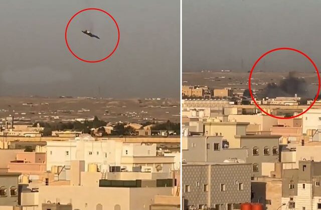 Kuveyt’te “dost ateşiyle” düşürülen ABD savaş uçağının görüntüleri ortaya çıktı