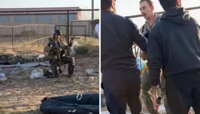 Kuveyt’te uçağı düşürülen ABD’li pilot, linç edilmekten son anda kurtuldu