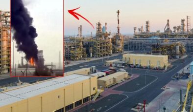 Kuveyt’teki Mina Abdullah petrol rafinerisine İHA saldırısı! Yangın çıktı