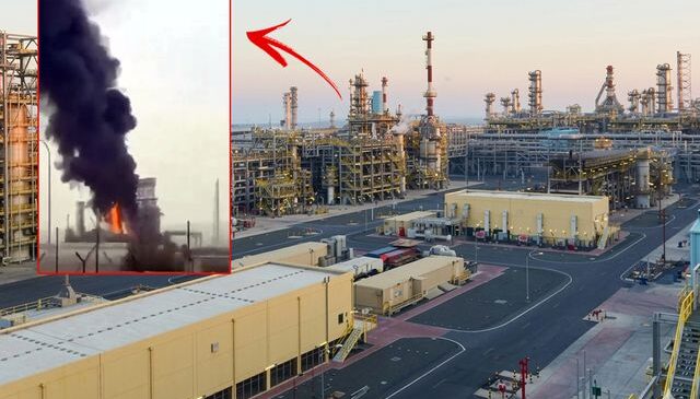 Kuveyt’teki Mina Abdullah petrol rafinerisine İHA saldırısı! Yangın çıktı