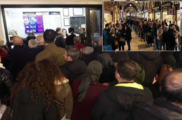 Kuyumcularda altın kalmadı