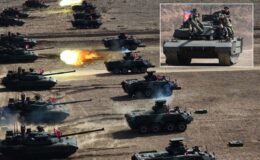 Savaş hazırlığı gibi hamle! Veliahtıyla birlikte tankın başına geçti