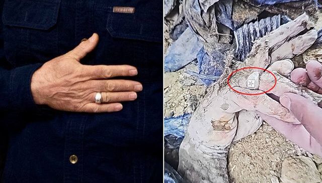 Laricani’nin yüzüğünden teşhis edildi! İşte İsrail’in servis ettiği görüntü